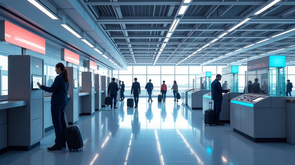 flughafen check ins automatisierung