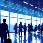 Vorbereitungen bei den Passagieren
