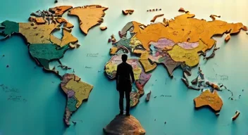 Einfluss des Wissens über Ländergrößen