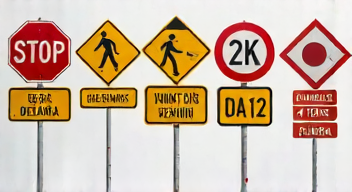 Kulturelle Unterschiede in Verkehrsschildern (3/10)