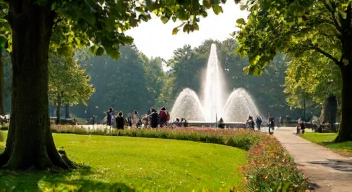 Meine Erinnerungen an den Holland-Park und seine Attraktionen (1/10)