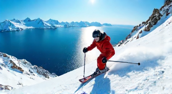 Perspektiven zu Skifahren mit Meerblick