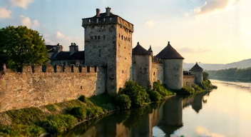 Perspektiven zur Burg Pfalzgrafenstein sind vielfältig.