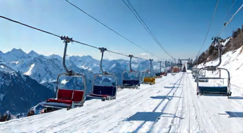 Sitzpositionen im Sessellift (4/10)