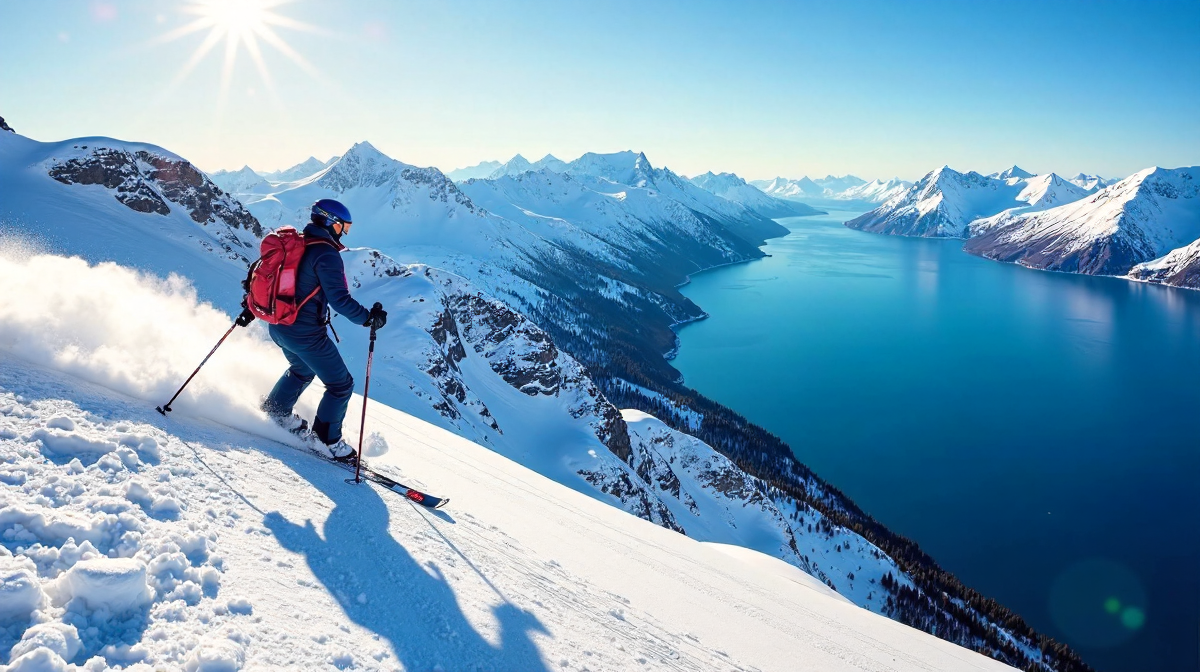 Skifahren mit Meerblick: 7 atemberaubende Reiseziele für Wintersportler