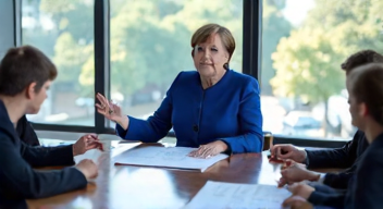 Ein Politiker skizziert notwendige Maßnahmen (8/10)