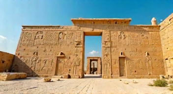 Einblick in die monumentale Kunst des Ramesseum (2/10)