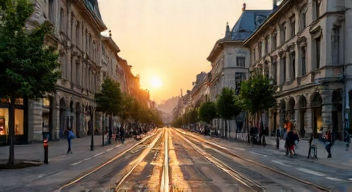 Einfluss der Bahn auf die städtische Entwicklung (3/10)