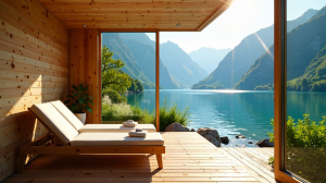 Entspannende Saunen in der Schweiz: Wasserblick, Wellness, Naturerlebnis