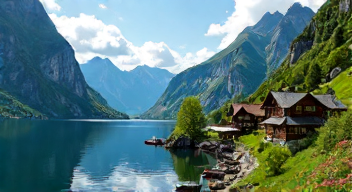 Kulturelle Einflüsse der norwegischen Fjorde (2/10)