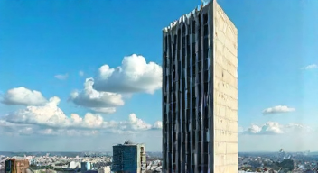 Mein persönlicher Blick auf den Genex Tower: Brutalismus und Urbanität (1/10)