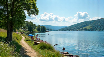 Meine Erinnerungen an den Waginger See: Familien, Natur, Sport (1/10)