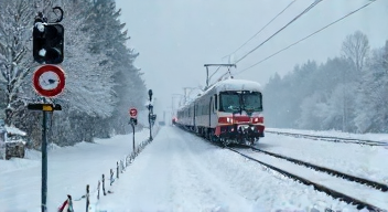 Meine Erinnerungen an Schneechaos und Bahnkundenrechte (1/10)