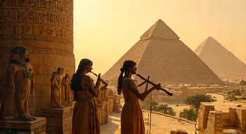Musik als Teil der Kultur im alten Ägypten (7/10)