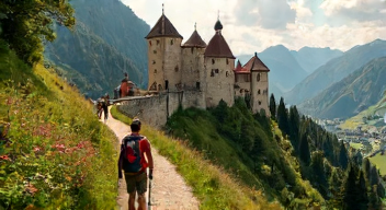 Perspektiven zu Burgen und Wandern