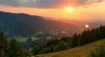 Perspektiven zu den Mittelpunkten Deutschlands