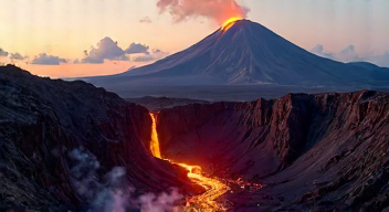 Perspektiven zu Vulkanaktivitäten auf Teneriffa