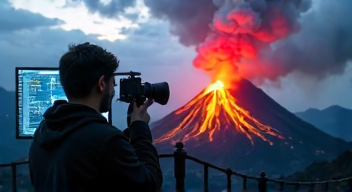 Technologische Überwachung der Vulkanaktivität (4/10)