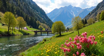 Perspektiven zu den besten Reiseziele im April in Deutschland