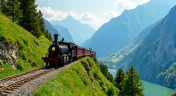 Perspektiven zu Zugreisen und Naturerlebnissen