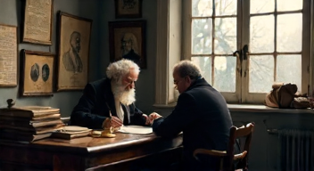 Ich bin Karl Marx, ein Sozialtheoretiker (6/10)