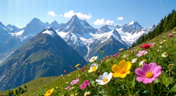 Ich erinnere mich an meinen ersten Alpenurlaub zu Ostern (1/10)