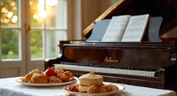 Musikalische Begleitung beim Frühstück (10/10)